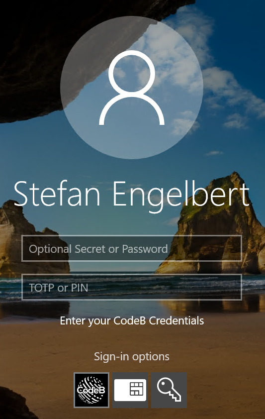 2FA or Passwordless Bluetooth Windows Logon - CodeB